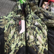 Nike ACG Therma-FIT Hooded Full-Zip Insulated Puffer Jacket Camo M