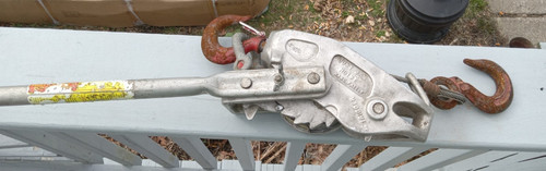 Lug-All Hoist Lincoln Precision 1500lb Single Rig 3000 Lb Double Rig