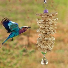 Vogel Kauspielzeug, Papageienk&auml;fig Bissspielzeug, Holzblock, Vogel,