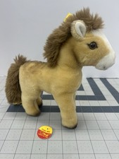 STEIFF HORSE Plush Cosy Yello 5476/20 Collectible Perfect Condition With Tags