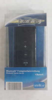 Powerking Bluetooth Freisprecheinrichtung universell Schwarz