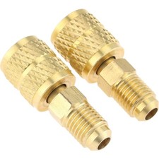 R410A Adapter 1/4" SAE Male to 5/16" SAE Female Quick Couplers