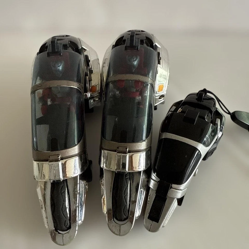 Bandai Kamen Rider Caballero Dragón Motocicleta Juguete Paseo Tirador Juego de 3 Usado JP Foto 2 de 4