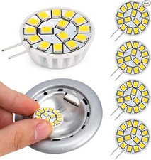 G4 LED Bulb 12V 4000K AC/DC Bi-Pin Base Ceiling Recessed Puck Light Bulb LED Rep