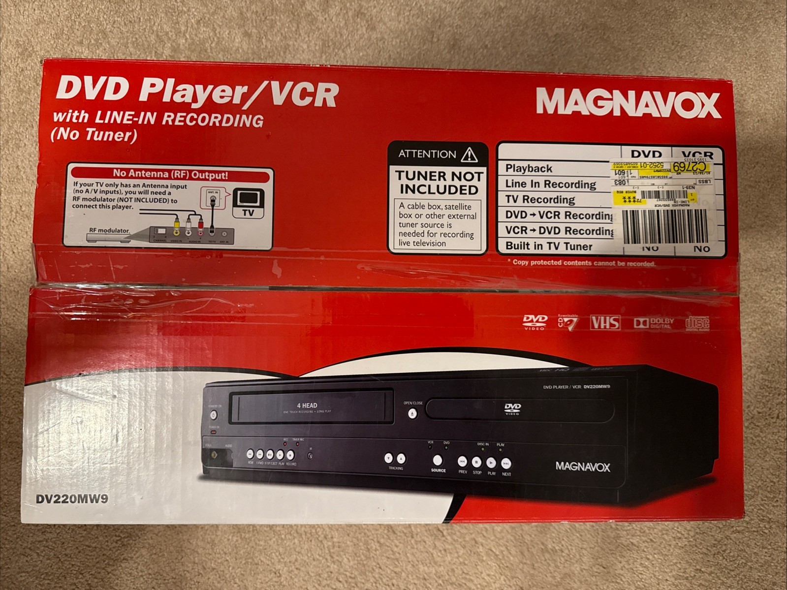 Magnavox DV220MW9 DVD Player VCR Combo - Price History, Comparison ...