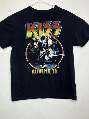 KISS Alive in 75 Men's Medium T-Shirt