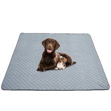 reusable washable pee pads for dogs large/extra large 36'' x 41'' 2 pack, abs...