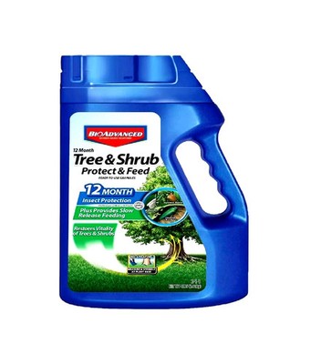 BioAdvanced 12 Month Tree and Shrub Protect and Feed, Granules , 4 lb B-82