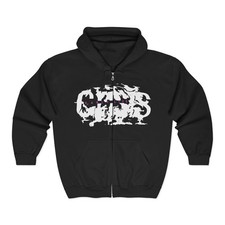 Nettspend Early Life Crisis Tour Album Merch Zip-Up Hoodies Black - All Sizes