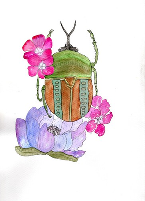 #ad ACEO Limited Edition Art Print Nature Numbered Prints Watercolor Ink 1 of 15 $6.00