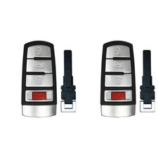 Smart Key Fob 2007 Volkswagen Passat FCC: NBG009066T MPN: 3C0959752BB 2 Pack