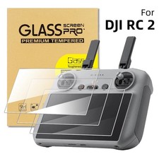 Tempered Glass Screen Protector for DJI Mini 5 4 Pro RC 2 Remote Anti-Scratch