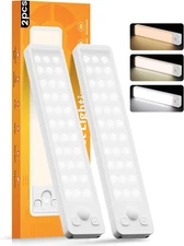 Under Cabinet Rechargeable Dimmable Lighting: 3 Color Temperature Motion Sensor