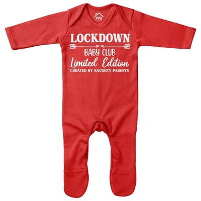 Lustiger Strampler Lockdown Geschenke Neugeborene Babys Strampler Neuheit Baby wachsen süß