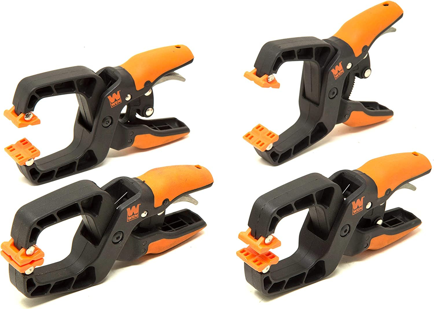 CLH151 Quick-Release Ratcheting Hand Clamps with 1.5-Inch Jaw Opening and 1.5-In