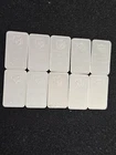 10 × 1g Germania Silver Bars 999.9 Fine Silver Bullion