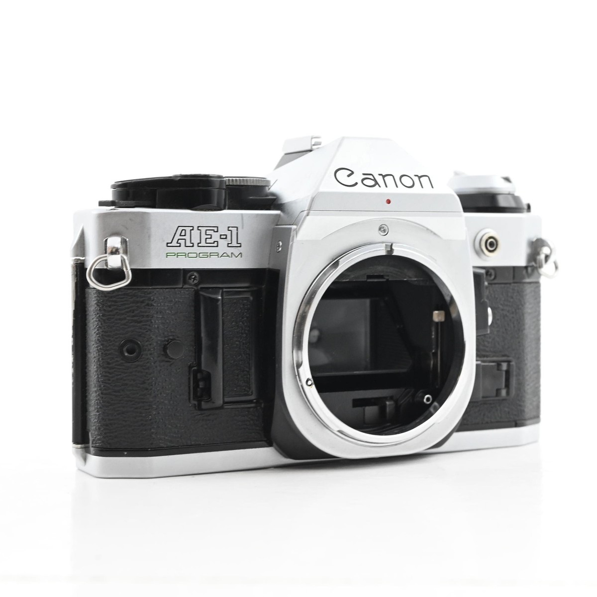 Canon AE-1 Program SLR Film Camera Body AE1 Program Chrome, Read
