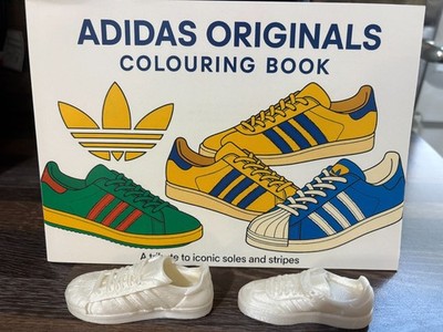 Trainer Colouring Book with 3D Sneakers to Paint with tops and bags to colour