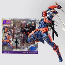 KAIYODO Revoltech Amazing Yamaguchi Deathstroke Action Figure PVC Statue Model T