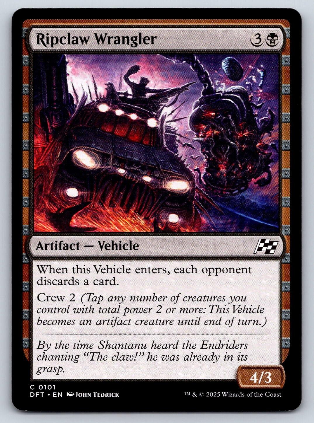 Ripclaw Wrangler 101 - MTG - Aetherdrift - 2025