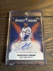 2025 Topps Series 2 Postseason Performance Auto Francisco Lindor #PPA-FL Orange