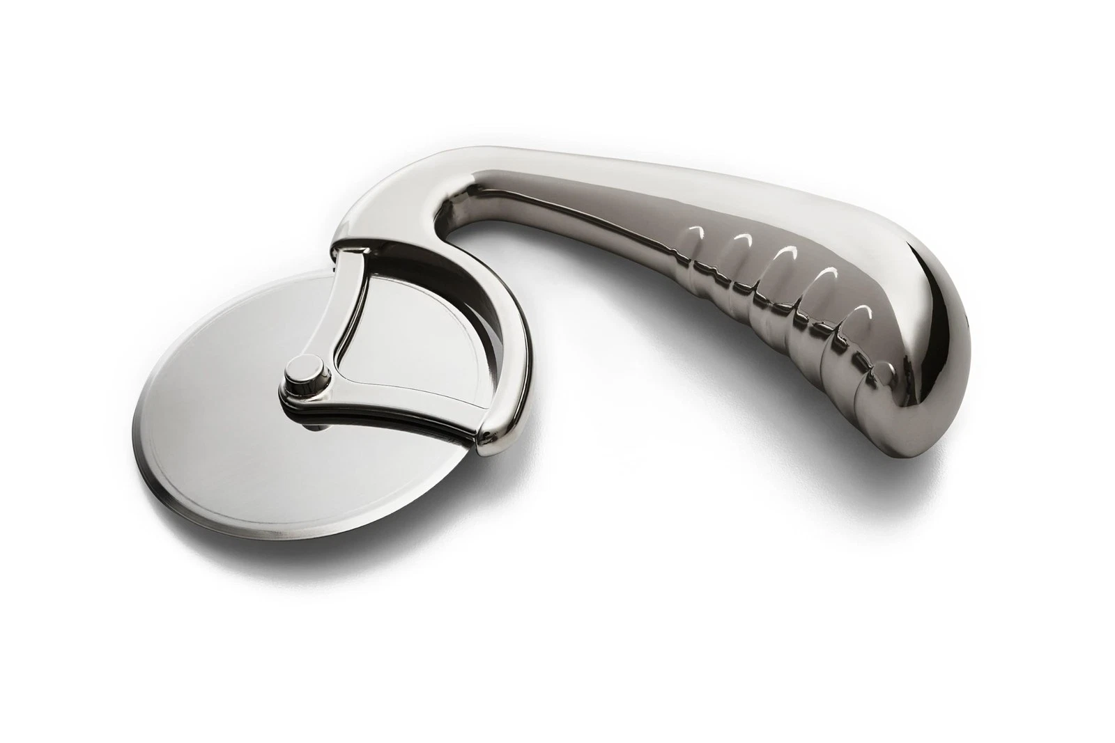 Pizza Cutter Wheel by Midnight Slice - Stainless Steel Food Slicer for Pizzas...
