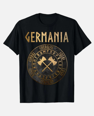 NEW LIMITED Germania Ancient Germanic Tribes Vintage T-Shirt