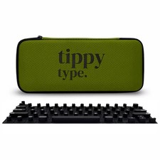 tippy type Keyboard Cover Compatible with Mac - Matte Black: Silicone Flexible