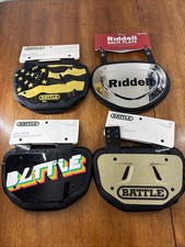 Lot Of 4 Adult Football Back Plate Battle / Riddell / Schutt /OTHERS NEW-READ