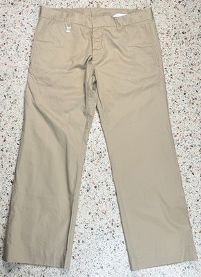 Dsquared2 Men's Beige Slash Pockets Button Fly Chino Pants Size 52
