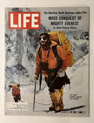Life Magazine - Sept. 20, 1963 - U.S. Team climbs Mt. Everest, Loch Ness monster