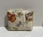 Vintage New Martha Stewart Floral Bouquet Oblong 60in x  84 in Vinyl Tablecloth