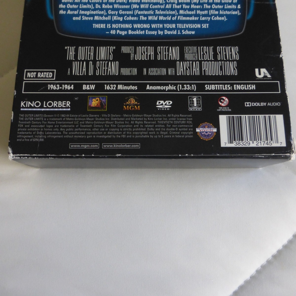 The Outer Limits: Season One (DVD, 1963) for sale online | eBay