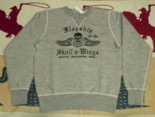 Mens Buzz Rickson’s 18 Toyo Buzz Rickson s BR68155 113 Heather Gray M Sweat 490t