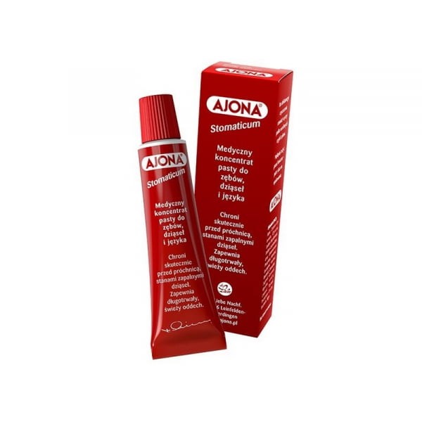 Ajona | Medizinische Zahnpasta Stomaticum - 25 Ml - Gegen Zahnfleischentzündung