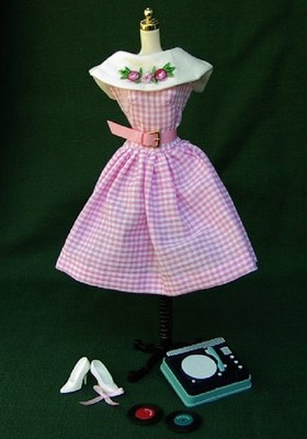 Robe dancing doll # 1626 barbie mattel vintage collection vêtement vendu sans la poupée - Jeux & Jouets