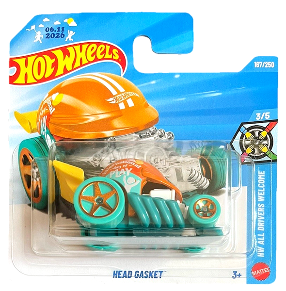 Hot Wheels Head Gasket Drivers 3/5 2026 167/250 1:64 Modellauto Kinder Spielzeug-image