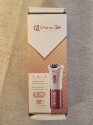 Glabrous Skin Pluck It Wireless Epilator Fast Painless Hair Removal