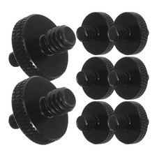 8pcs Metal Camera Stand Adapter Thread Converter Screw 1/4 Male To M4 Male