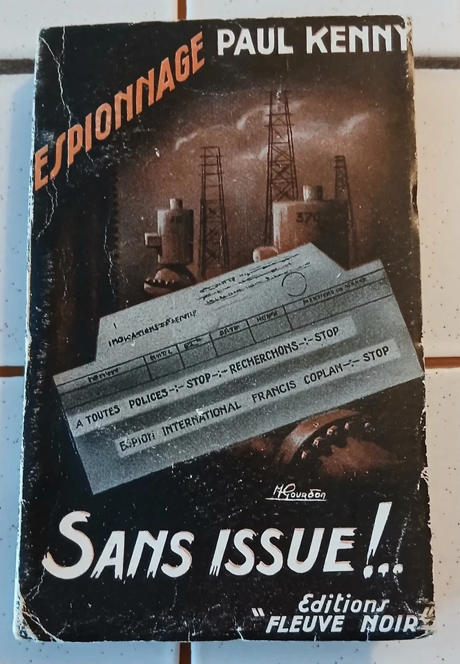 SAN ISSUE! par PAUL KENNY, FLEUVE NOIR, 1953, Edition Originale Dédicacée - Photo 1/4