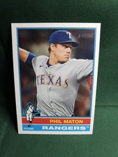 2025 Topps Heritage High Number #567 Phil Maton, Rangers 