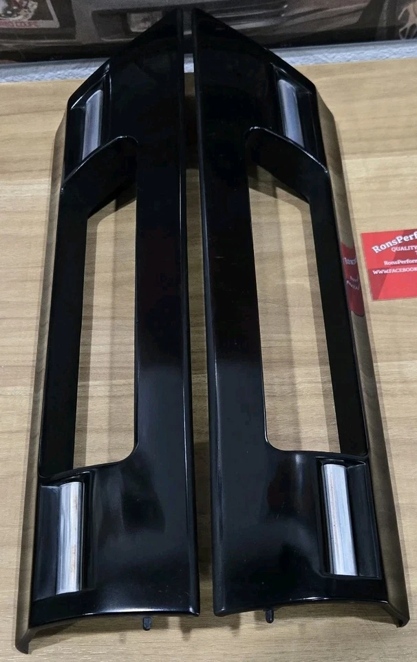 Par de molduras de guardabarros Ford Thunderbird Mercury Cougar 1987-1988 5,0 Sport XR7 87 88 Foto 3 de 4