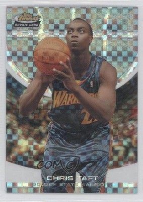 2005-06 Topps Finest X-Fractor 156/199 Chris Taft #117 Rookie RC 0a7
