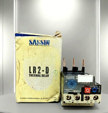 Relé Térmico Sassin LR2-D13 Protección De Motor Overload 3-Fases Contacto Parte