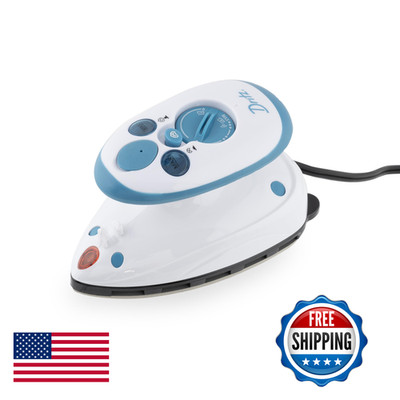 Dritz Mighty Travel Steam Iron Mini Iron For Quilting Crafts Sewing Compact