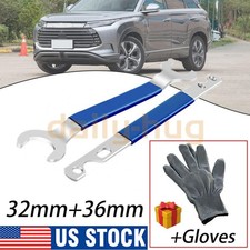 3pcs 32mm36mm Fan Clutch Nut Wrench Clutch Holder Removal Tool For Bmw Ford Gm