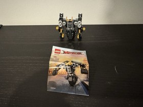 LEGO NINJAGO Movie Mini Lot Quake Mech 30379 Ice Tank 30427 Incomplete See Desc