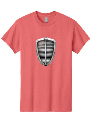 Shield-Grille Mens Graphic Tee, 100% Cotton, Casual Summer Wear