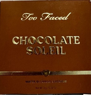 Too Faced Chocolate Soleil Matte Blurring Bronzer Pressed Powder 0.28oz Shades