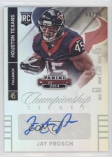 2014 Panini Contenders Championship Ticket 80/99 Jay Prosch #120 Auto 0c2